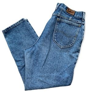 Lee Women’s Vintage High Rise Taper Mom Jeans-petite